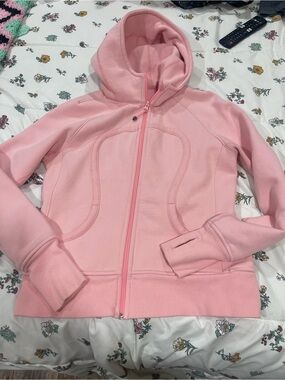 Lululemon scuba Pink Fleece-Lined Hoodie